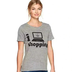 Chaser I love shopping tee